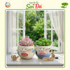 Chậu Gốm Mini Hình Bò