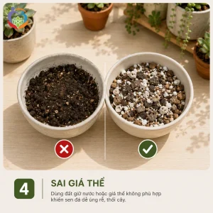 giá thể trồng cây