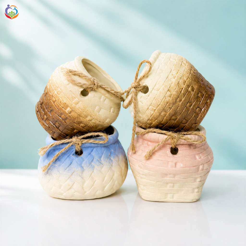 Chậu sen đá mini đẹp